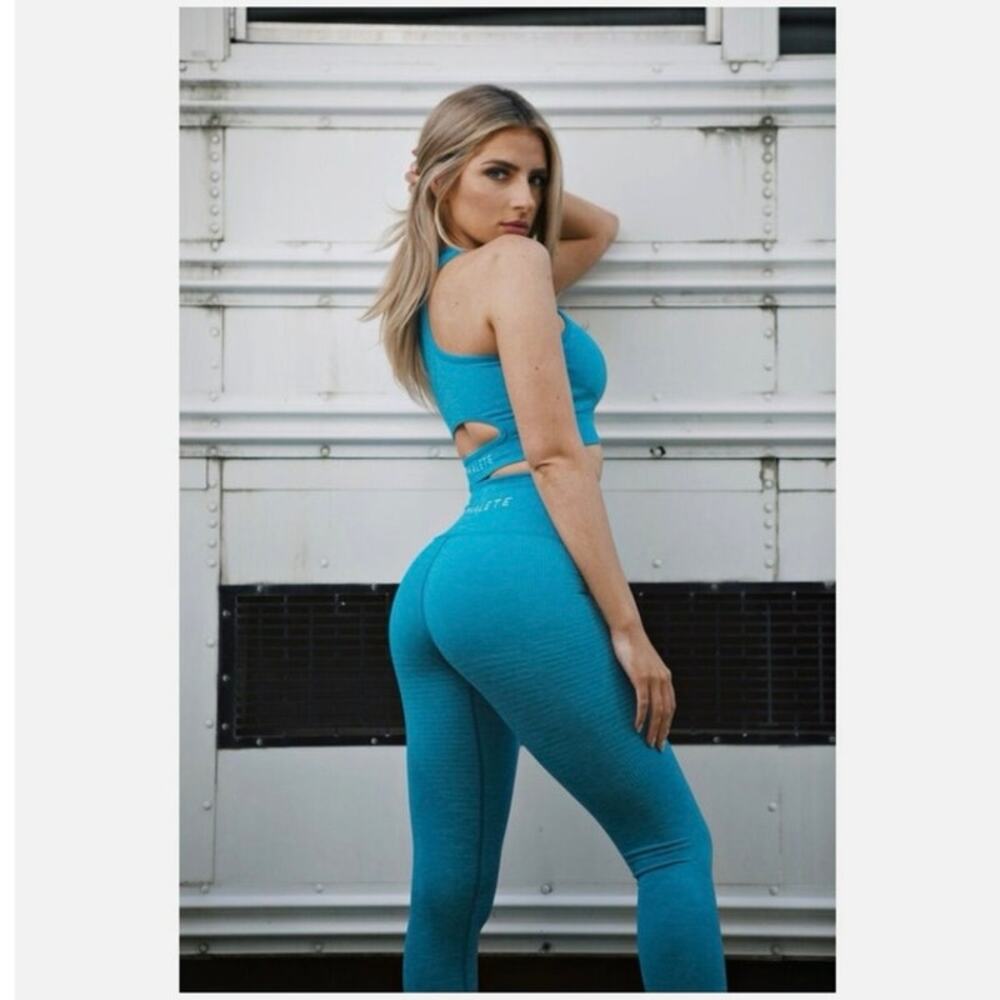 Alphalete Halo Legging Vivid Blue Small